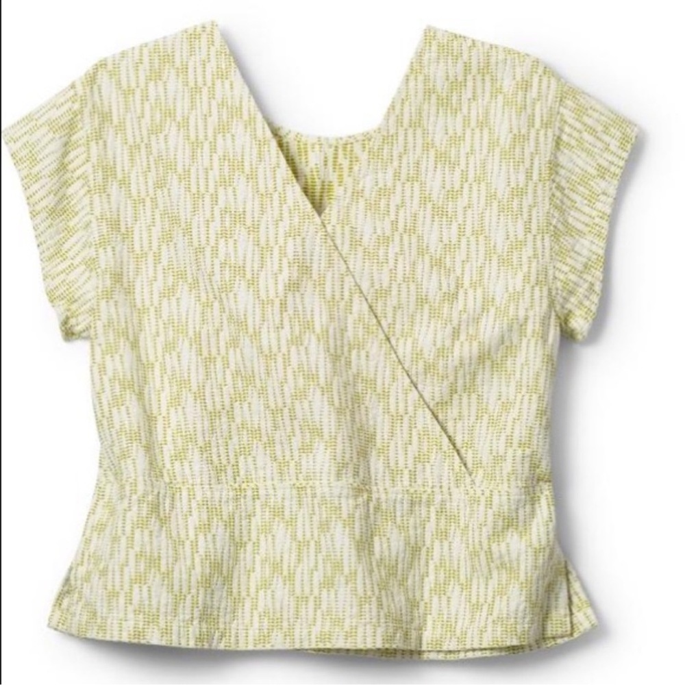 REI Co Op Trail Smith Cotton Top Short Sleeve Womens Large